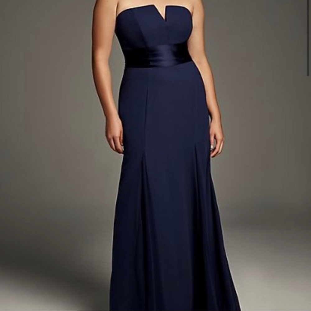 Vera Wang Bridesmaid dress, size 8, black